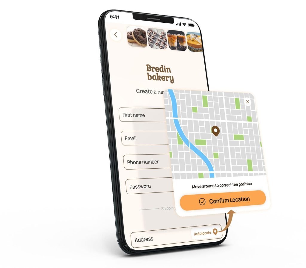Autolocation Mockup